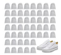 Sacs à cordon pour chaussures - | Tissu non tissé durable | Sacs anti-poussière anti-jaunissement de 50 pièces pour les voyages | Design avec cordon de serrage respirant pour protéger vos chaussures |