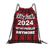 Sacs À Cordon Retraité en 2024. Ce n'est Plus Mon Problème. Gym Sack Colourful Sacs Piscine Imperméable Sac De Sport pour Ecole Fête Plage M