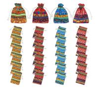 Sacs À Cordon Vintage 24 Pièces, Sacs Cadeaux, Sacs À Bijoux, Sacs De Rangement Pour Petits Objets, Sacs À Bonbons, Sacs Cadeaux De Fête