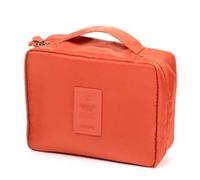 Sacs à cosmétiques Grande Capacité Fille Maquillage Sac En Plein Air Femmes Cosmétique Sac Articles De Toilette Organisateur Étanche Femelle Stockage Maquillage Étuis, orange11, One size