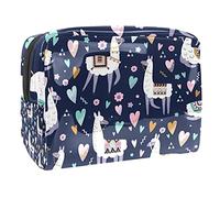 Sacs à cosmétiques imperméables, un petit cadeau juste pour vous, sacs cosmétiques de voyage en alpaga de dessin animé, sacs de maquillage portables multifonctionnels, organisateur de sac de
