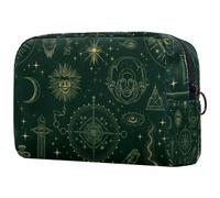 Sacs À Cosmétiques pour Femmes Motifs D'astrologie Alchimique Trousse De Maquillage Trousse De Toilette De Voyage Organisateur De Cosmétiques