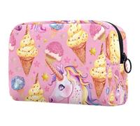 Sacs À Cosmétiques pour Femmes Scène sous-Marine - Dauphins Trousse De Maquillage Trousse De Toilette De Voyage Organisateur De Cosmétiques
