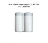 Sacs à crottes pour litière de chat - Phoesky - 40 pièces - 64x40 cm - Compatible Catlink - 2 rouleaux - Portable