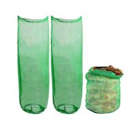 Sacs à déchets de jardin - 3 pièces 60 x 100 cm Bacs à déchets de jardin, sac de jardin portable, conteneur à déchets lourds, | Cordon de serrage solide pour la pépinière à la maison arbre pommes de