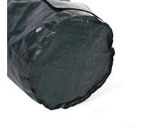 Sacs à déchets de jardin réutilisables en polyéthylène pour compostage - Poubelle à compost organique de 35 x 60 cm ou 45 x 80 cm avec couvercle, sac d'élimination des déchets de jardin robuste pour