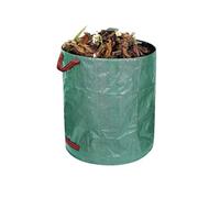 Sacs à Déchets de Jardin Robustes 300L, Sacs de Jardin Réutilisables avec Poignées, pour Feuilles Déchets Débris(300L x 3)