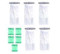 Sacs à déjections canines de voyage pour enfants, sacs de maladie à bouche ronde de voyage | Sacs en maille à absorption d'eau très efficace pour les longs voyages, les maladies physiques, le mal des