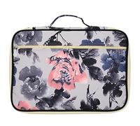 Sacs à documents A4, porte-documents multifonction, dossier, sac de rangement de fichiers, à main, porte-documents avec poignée pour les réunions de bureau, les voyages, 35 x 25 x (peinture à l'encre)