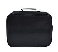 Sacs à Documents Ignifuges, Sac d'argent Ignifuge Portable avec Serrure 14,2x10,6x3,9" Pochette De Rangement Sécurisée Ignifuge pour Porte-Documents(Noir)