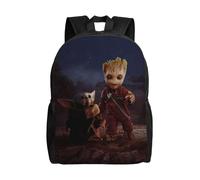 Sacs à dos Baby Yoda pour garçons et filles, sacs pour ordinateur portable, sac à dos léger et durable, cartable pour adolescents, école primaire, collège, cartable - SYS818 Noir