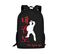 Sacs à dos Cartables d’école Enfants Cartables pour adolescents Garçons Filles Enfants Taekwondo Imprimer Cartable Sac d’école Sac de livres d’étudiant Loisirs Cadeaux de vacances en plein air