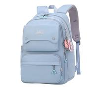 Sacs à dos de couleur unie pour filles, sacs à livres pour l'école primaire, sacs d'école pour adolescentes, sac à dos décontracté, b-bleu, B, Sac à dos daypack