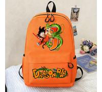 Sacs à dos Dragon Ball Anime Son Goku Grande Capacité Sacs d'école Dessin Animé Lettres A-Z Sacs à bandoulière Garçons Filles Fournitures Scolaires QLZ1874S-QLZ196X