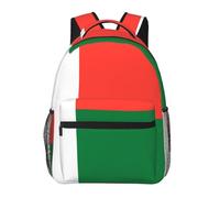 Sacs À Dos Drapeau De Madagascar Sacs Décontracté Loisir Polyvalent Cartable, Pour Le Camping, Business, Voyages