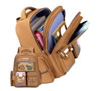 Sacs À Dos Drôles - Sac Pour Ordinateur Portable Et Scolaire Doté De Nombreux Accessoires | Cartables Esthétiques Et Mignons Pour Élèves, Adolescents, Femmes, Filles, Garçons, Plein Air,