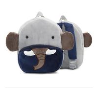 Sacs À Dos En Peluche Pour Enfants De 2 À 4 Ans, Sac D'école En 3d Avec Animaux De Dessin Animé Éléphant, Sacs D'école Pour Bébés Filles Garçons Écoliers