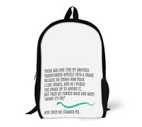 Sacs à dos et puis il m'a poignardé. Sac d'école de 17 pouces