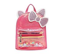 Sacs à dos femmes et filles mode enfant couleur sable mouvant nœud accessoires sac à dos sac à dos scolaire sacs à dos école garçons, Rose, Taille unique pour tous, Sac à dos en bandoulière