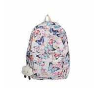 Sacs à Dos Filles Adolescents Pas Cher Sac à Dos Scolaire Papillon Mignon Sac à Livre, Cartable avec Accessoires Mignon Sac à Dos Esthétique pour Personnalisé Enfants Sacs à Dos Filles, Rose, taille