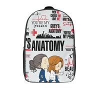 Sacs à dos Grey's Anatomy - Sac à dos basique à bandoulière - Sac à dos - XTYD1690 Noir