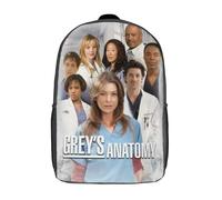 Sacs à dos Grey's Anatomy - Sac à dos basique à bandoulière - Sac à dos - XTYD1715 Noir