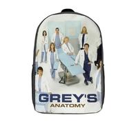 Sacs à dos Grey's Anatomy Show, sac à bandoulière basique, cartable, sac à dos - XTYD1663 Noir