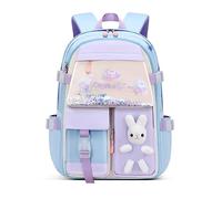 Sacs à dos Kawaii pour filles - Capacité : sacs d'école primaire, a-bleu, L, Kawaii, Jeune