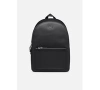 Sac à dos rigide refente cuir italien texturé Noir Lacoste Noir Taille unique