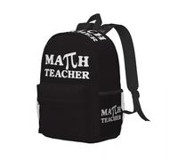 Sacs à dos Loisirs Plein air Professeur de mathématiques Graphique Formule mathématique Étudiant Garçons Filles BookBag Enfants Sac d’école à bandoulière pour hommes Femmes Cadeaux de vacances