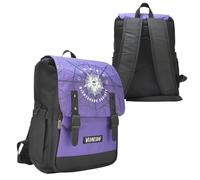 Blue Sky Studios Sac à dos Mercredi - Grand sac d'école et de voyage pour enfants, adolescents et adultes - Bretelles réglables - Produit sous licence Mercredi Merch Nightshade, multicolore,