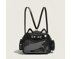 Sacs à dos mode pour femmes "Créez votre propre Ita-Bag unique : Idéal pour exposer avec style vos pins préférés, ainsi que vos accessoires K-Pop, de fans et d'anime. Cet Ita-Bag (qui peut aussi se po