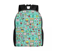 Sacs à dos personnalisés motif chat du Cheshire pour garçons, Alice au pays des merveilles, sacs d'école, de voyage, pour hommes et femmes, cartable pour 15 pouces, Inc-LDYH782 Noir