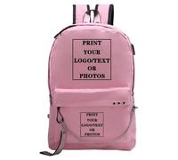 Sacs À Dos Personnalisés Personnalisez Votre Logo Nom Image Cartable Adolescent Enfants Mode Sacs À Dos Personnalisés Sac À Dos De Voyage Color8,45×32×15cm