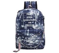 Sacs À Dos Personnalisés Personnalisez Votre Logo Nom Image Cartable Adolescent Enfants Mode Sacs À Dos Personnalisés Sac À Dos De Voyage Color5,45×32×15cm