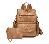 Sacs à dos Porte-monnaie Femmes Étanche Antivol Cuir Sac de Voyage Sac à Main Sac à Main Femmes Sacs à Dos Portefeuilles