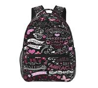 Sacs à dos pour adultes, sac à dos pour ordinateur portable 15 pouces, sac de voyage léger pour hommes et femmes, cadeaux pour la sensibilisation au cancer du sein