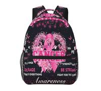 Sacs à dos pour adultes, sac à dos pour ordinateur portable 15 pouces, sac de voyage léger pour hommes et femmes, cadeaux pour le mois de sensibilisation au cancer du sein