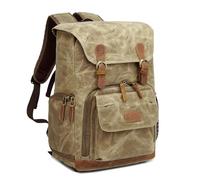 Sacs à Dos pour Appareils Photo Reflex Imperméable UBAYMAX Sacoche Sac DSLR Anti-Choc 15,6 Pouces Sac Pour Ordinateur Portable Sac de Voyage Caméra Pour Canon Nikon Sony Olympus (Kaki)