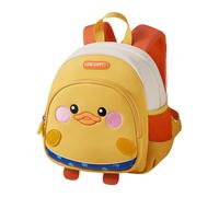 Sacs À Dos pour Enfant,Cartable Enfant Maternelle Cartables Scolaires Garçon Dinosaure Mignon Bébé Grandes Moyennes Et Petites Classes Petit Canard Jaune Imprimé Enfants