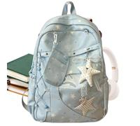 Sacs a dos pour filles Leger Mode Etanche avec Pochette Transparente