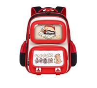 Sacs à Dos pour garçons et Filles, des modèles adorables spécialement conçus pour Les élèves du Primaire, offrant Un Espace de Rangement généreux,Rouge,Large