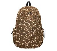 Sacs à dos pour ordinateur portable en nylon Star pour femmes, poches | Sac à dos de voyage de grande capacité pour adolescentes, femmes, collège, trajet, shopping, voyage, travail