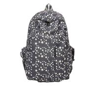 Sacs à dos pour ordinateur portable en nylon Star pour femmes, poches | Sac à dos de voyage de grande capacité pour adolescentes, femmes, collège, trajet, shopping, voyage, travail