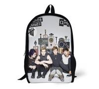 Sacs à dos Singers Seconds Of Summer, sac à bandoulière basique, sac à dos, cartable, sac à dos - XTYD1916 Noir