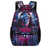 Sacs à dos Stranger Things, cartable, sac à dos décontracté, pour voyage, randonnée - XTYD4858 Noir