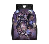 Sacs à dos The Boondocks pour garçons et filles, sacs pour ordinateur portable, sac à dos léger et durable, cartable pour adolescents, école primaire, collège, cartable - SYS853 Noir