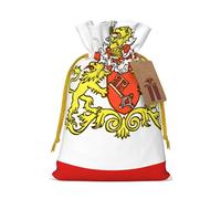 Sacs à dragées avec cordon de serrage imprimé drapeau du Sénat de Brême, S Pochettes de vacances, sacs à friandises, sacs à friandises de Noël