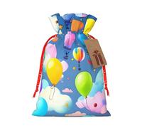 Sacs à dragées avec cordon de serrage, sacs de vacances, sacs à friandises, sacs à friandises de Noël