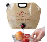 Sacs À Eau De Camping,Poche D'Hydratation 8 litres | Sac À Eau Épaissi Et Pliable - pour La Survie, La Randonnée Pédestre, Backpacking, Les Voyages, Plage, Kayak, Pêche, Bateau, Le Camping-Car Et